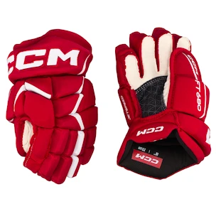 Rękawice hokejowe CCM JetSpeed FT680 Red/White Junior