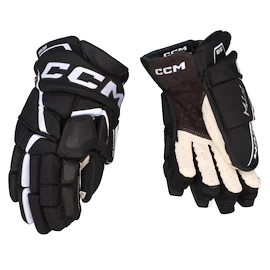 Rękawice hokejowe CCM JetSpeed FTWomen Black/White Senior