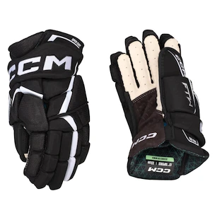 Rękawice hokejowe CCM JetSpeed FTWomen Black/White Senior