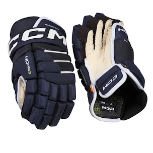 Rękawice hokejowe CCM Tacks 4 ROLL PRO 3 Navy Senior