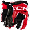 Rękawice hokejowe CCM Tacks AS-V PRO Black/Red/White Senior