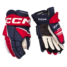 Rękawice hokejowe CCM Tacks XF 80 Navy/Red/White Junior