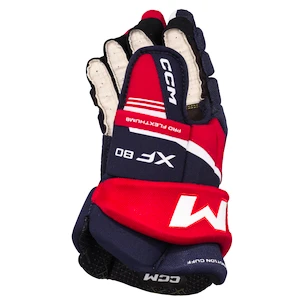 Rękawice hokejowe CCM Tacks XF 80 Navy/Red/White Senior