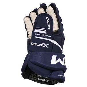 Rękawice hokejowe CCM Tacks XF 80 Navy/White Senior