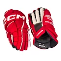 Rękawice hokejowe CCM Tacks XF 80 Red/White Junior