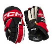 Rękawice hokejowe CCM Tacks XF Black/Red/White Junior