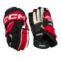 Rękawice hokejowe CCM Tacks XF Black/Red/White Junior