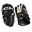 Rękawice hokejowe CCM Tacks XF Black/White Junior