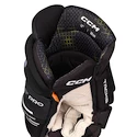 Rękawice hokejowe CCM Tacks XF Black/White Junior