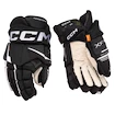 Rękawice hokejowe CCM Tacks XF Black/White Senior 14 cali