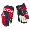 Rękawice hokejowe CCM Tacks XF Navy/Red/White Senior 14 cali