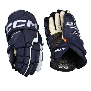 Rękawice hokejowe CCM Tacks XF Navy/White Junior