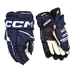 Rękawice hokejowe CCM Tacks XF Navy/White Senior 14 cali