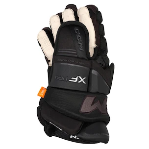 Rękawice hokejowe CCM Tacks XF PRO Black/Grey Junior