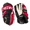 Rękawice hokejowe CCM Tacks XF PRO Black/Red/White Junior