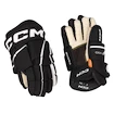 Rękawice hokejowe CCM Tacks XF PRO Black/White Youth