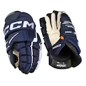 Rękawice hokejowe CCM Tacks XF PRO Navy/White Junior