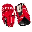 Rękawice hokejowe CCM Tacks XF Red/White Junior