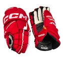 Rękawice hokejowe CCM Tacks XF Red/White Senior