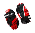 Rękawice hokejowe SHER-WOOD Rekker Legend Pro Black/Red/White Junior