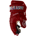 Rękawice hokejowe Warrior Alpha FR2 Pro Red Senior