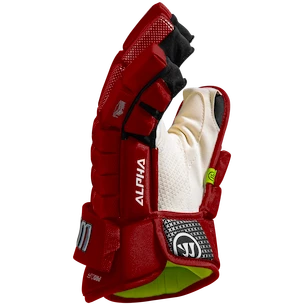 Rękawice hokejowe Warrior Alpha FR2 Pro Red Senior