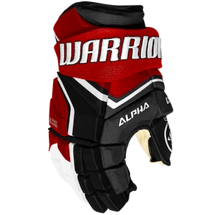 Rękawice hokejowe Warrior Alpha LX2 Black/Red/White Junior