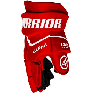 Rękawice hokejowe Warrior Alpha LX2 Comp Red Senior