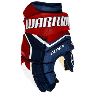 Rękawice hokejowe Warrior Alpha LX2 Navy/Red/White Junior