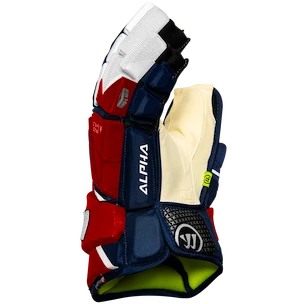 Rękawice hokejowe Warrior Alpha LX2 Navy/Red/White Junior