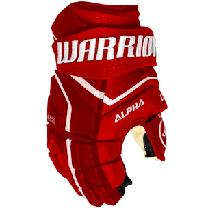 Rękawice hokejowe Warrior Alpha LX2 Red Senior