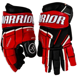 Rękawice hokejowe Warrior Covert QR5 Pro Red Junior 11 cali