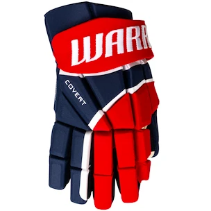 Rękawice hokejowe Warrior Covert QR6 Team Navy/Red Senior