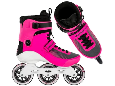 Rolki damskie Powerslide  Swell Electric Pink 100 Trinity