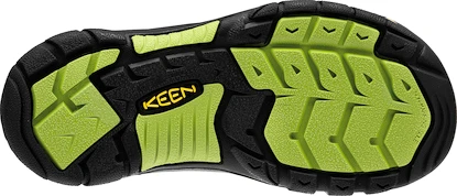 Sandały dziecięce Keen  Newport H2 JR Black/Lime Green