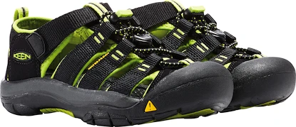 Sandały dziecięce Keen  Newport H2 JR Black/Lime Green