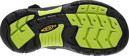 Sandały dziecięce Keen  Newport H2 K Black/Lime Green