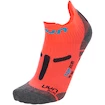 Skarpetki damskie UYN  RUN 2IN SOCKS Coral Fluo/Anthracite  35/36