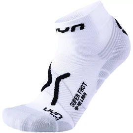 Skarpetki damskie UYN RUN SUPER FAST SOCKS White/Black