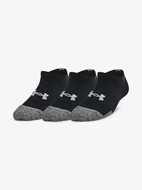 Skarpetki dziecięce Under Armour 3pk No Show Yth-BLK