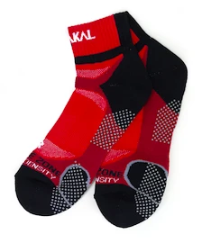 Skarpetki Karakal Socks Quad Density X4 Ankle Red/Black-41-47