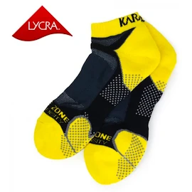 Skarpetki Karakal Socks X4 Men Trainer Yellow Black-41-47