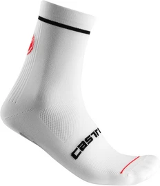 Skarpetki rowerowe Castelli Entrata 9 Sock White