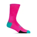 Skarpetki rowerowe Giro HRC  Team Neon Pink/Screaming Teal