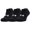 Skarpetki Under Armour  Core No Show 3Pk-BLK  XL