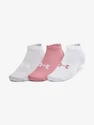 Skarpetki Under Armour  Essential Low Cut 3pk-PNK  M