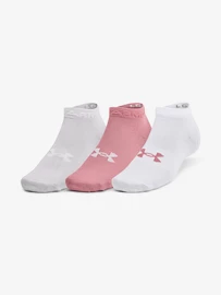 Skarpetki Under Armour Essential Low Cut 3pk-PNK