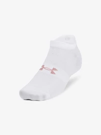 Skarpetki Under Armour Essential No Show 3pk-WHT