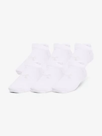 Skarpetki Under Armour Yth Essential No Show 6pk-WHT