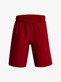 Spodenki chłopięce Under Armour Woven Graphic Shorts-RED